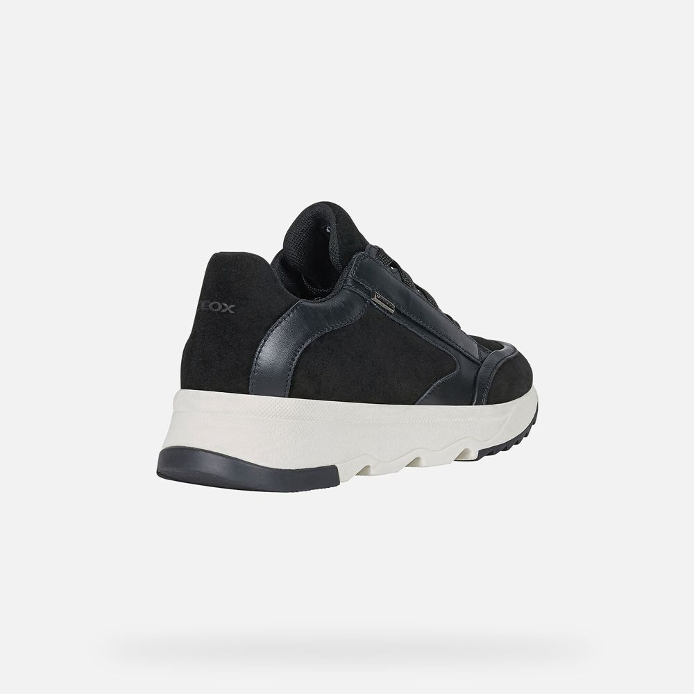 Geox Bayan Spor Ayakkabı Siyah - Falena Abx - MBY-986302